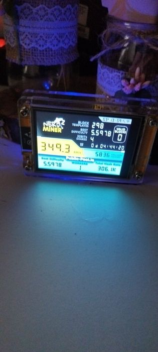 Nerdminer V2 miner BTC nou