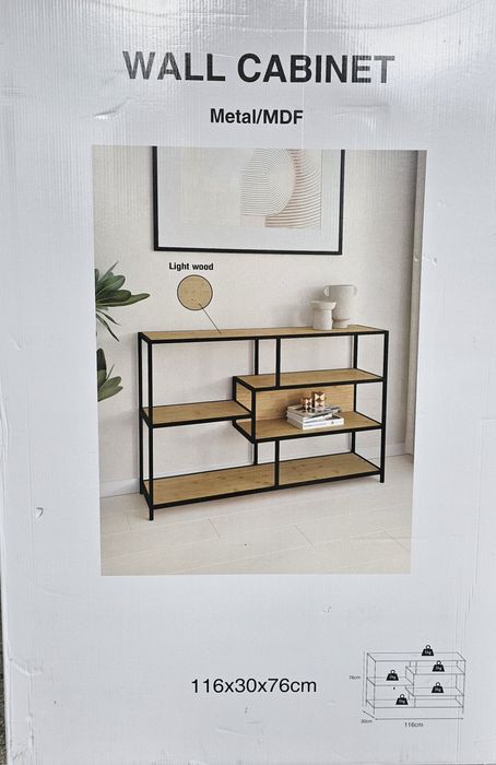 Етажерка Библиотека 116 см x 76 см x 30 см рафт