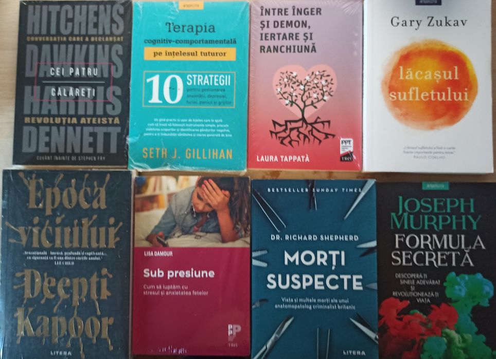 Carti dezvoltare personala, psihologie, sanatate, economie