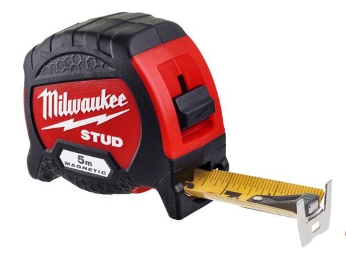 Магнитна Противоударна Ролетка MILWAUKEE STUD 5m