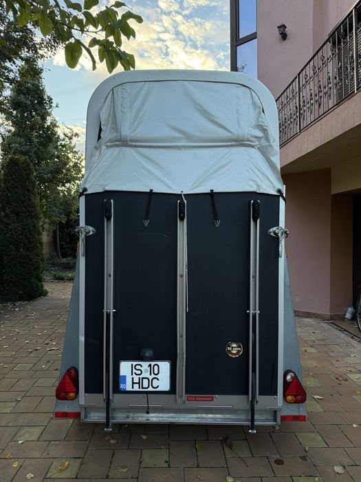 Remorca 1,5 cai Wörmann PICO  (iapa + mânz) – stare excelentă, fabricată în Germania 2014- prim proprietar