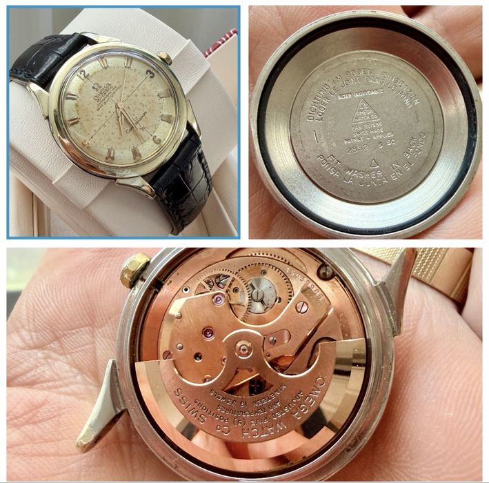 Ceas Omega Constellation.Dial Two-Tone.Crosshair.Bezel Aur18k