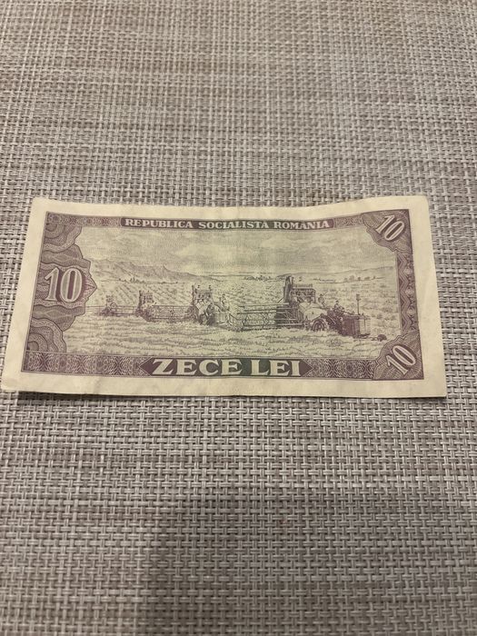 Bancnota zece lei rsr 1966