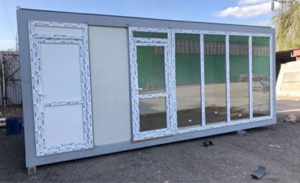 Container birou containere vitrina fast food santiere locuit depozitare vestiar paza