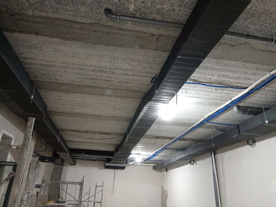 Вентиляция и кондиционирование мантаж