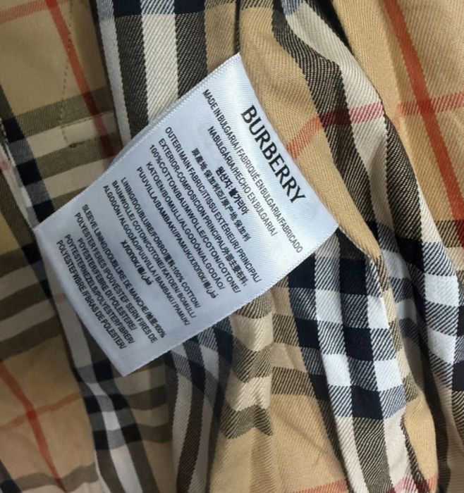 Trench burberry