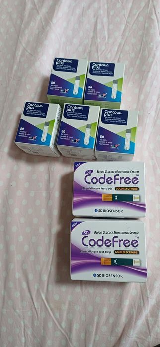 Teste glicemie contour plus si code free