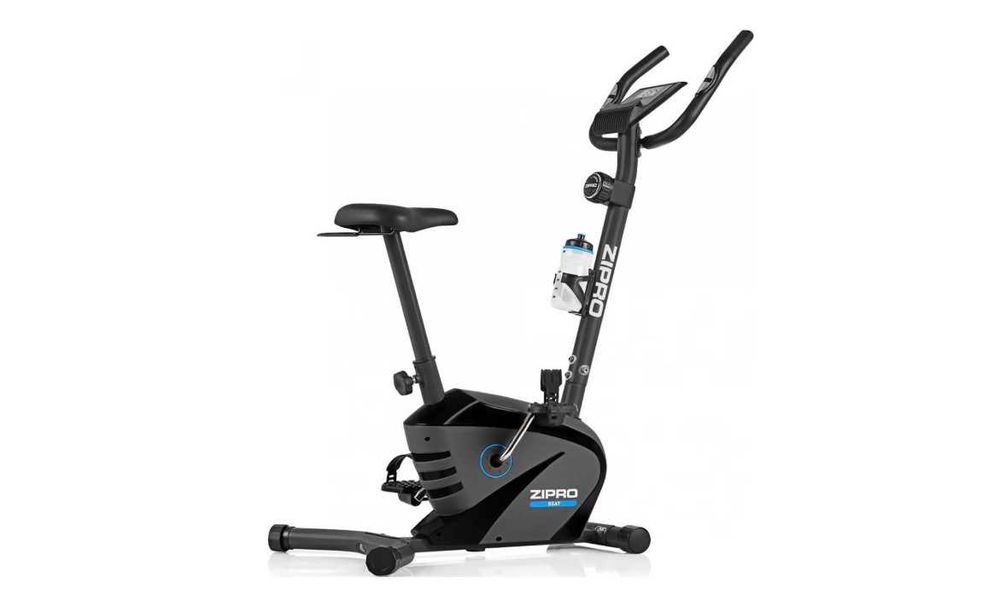 Bicicleta fitness Zipro Beat, Volanta 6kg, Greutate maxima utilizator 120 kg, Sistem de rezistenta: Magnetic