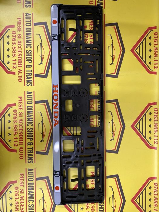 Set 2 suporti numar numere inmatriculare Honda Toyota