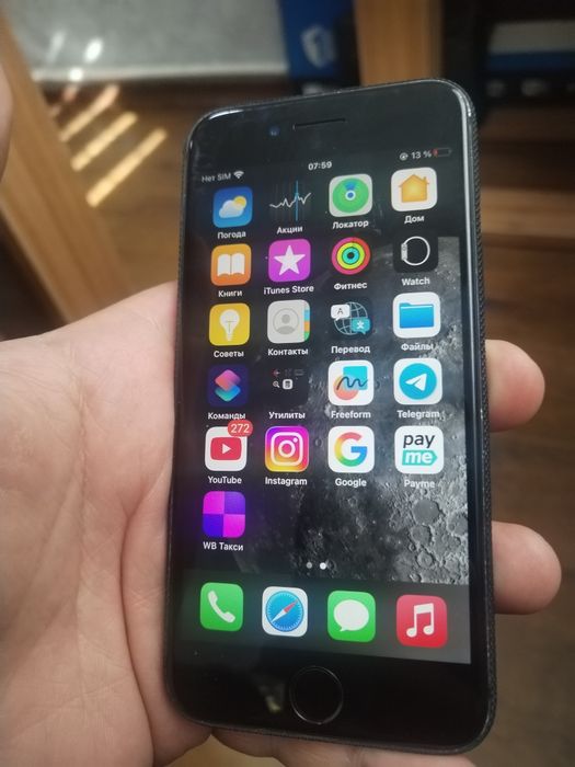 iPhone 8 64gb ideal kamera tiniq atpechatka ishlid