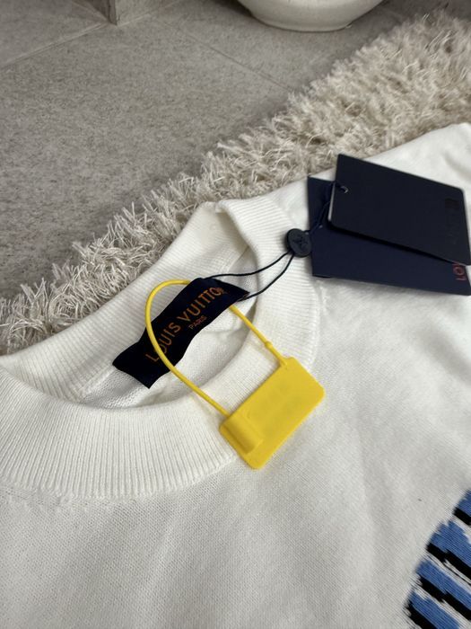 Tricou Louis Vuitton bumbac tricotat 100% colectie noua Premium