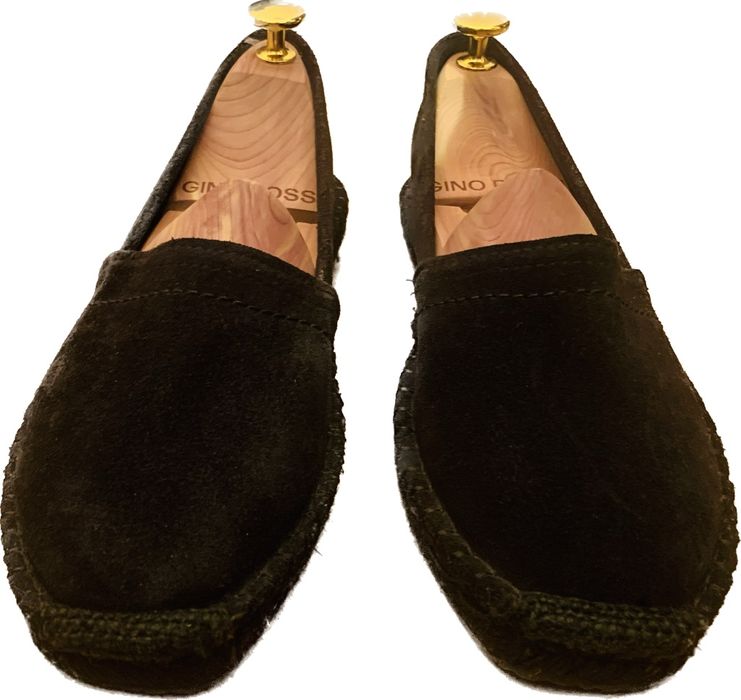 Espadrile, mocasini piele Mango