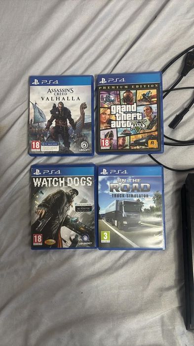Play station 4 + 5 jocuri
