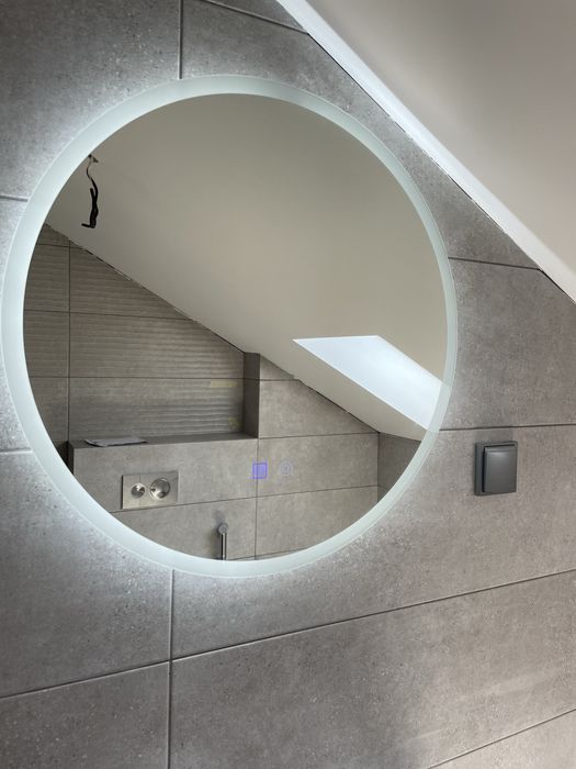 Огледало за баня с вграден LED 60 см