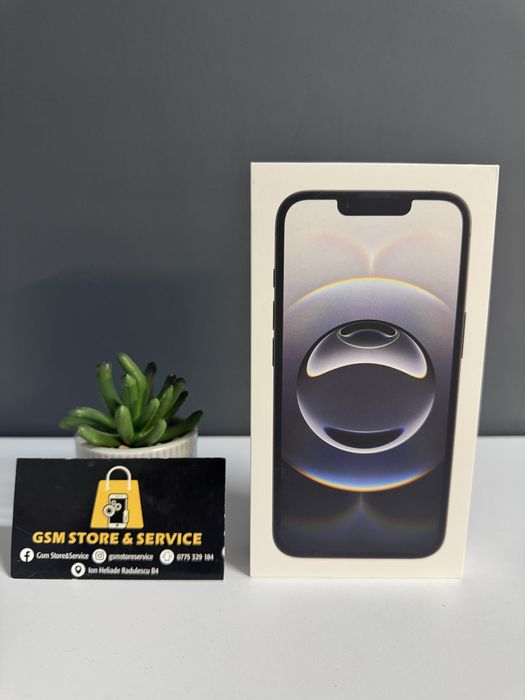 Iphone 16E 128Gb Black Nou Sigilat 2 Ani Garantie Gsm Store&Service