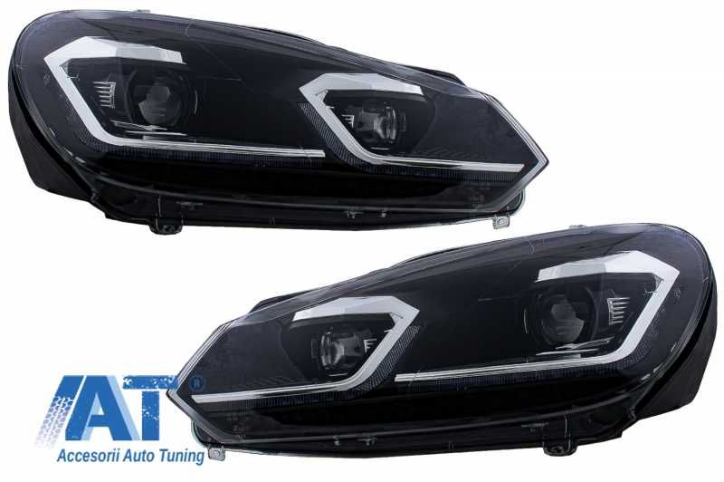 Faruri LED VW Golf 6 2008-2013 - Golf 7 facelift look