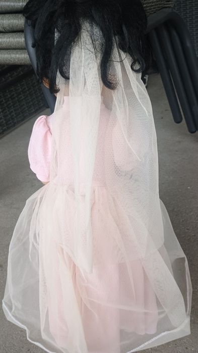 Păpușă mireasa roz