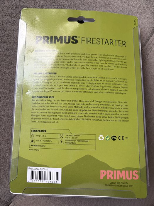 Primus Firestarter запалка горелка - нова