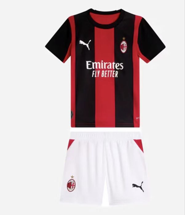 Echipament fotbal copii (tricou + short) , AC Milan 26/27