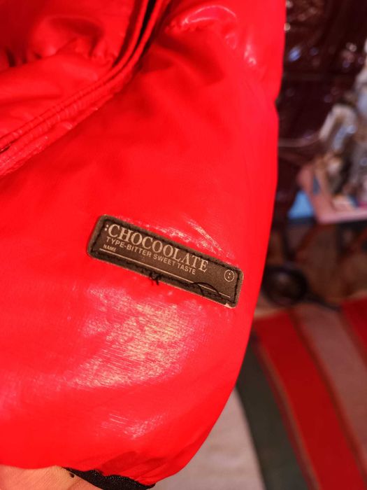 Vestă cu două fețe cu puf - Chocoolate USA