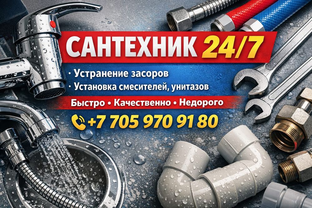 Сантехник 24/7/12