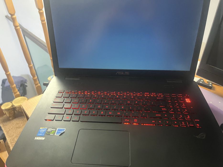 Laptop gaming rog G771J + hard disk 630gb