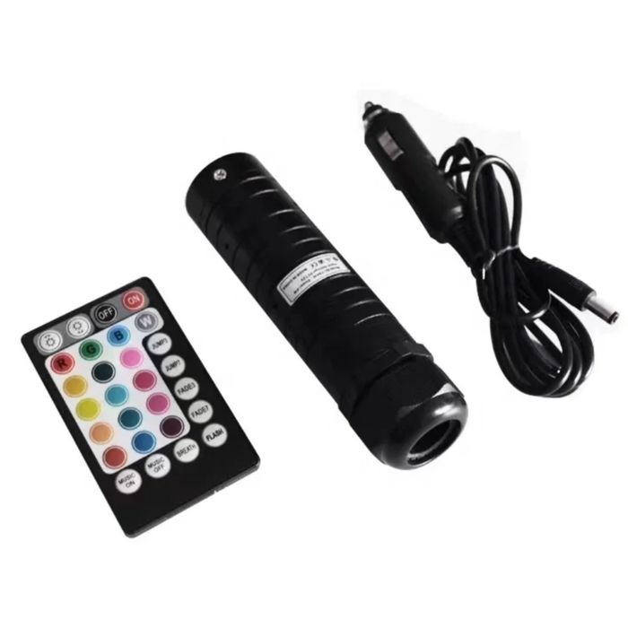 Sursa LED RGB Iluminat Ambiental Auto Modul Stelute Platon Fibra Optica Cilindru