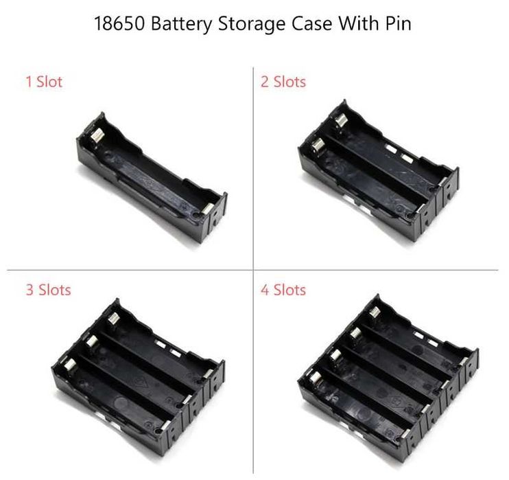 Suport carcasa holder soclu cablaj LiIon 18650 powerbank bms powerwall