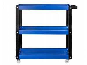 Количка за инструменти с 3 рафта синьо