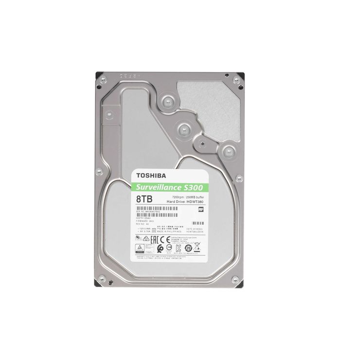 - Жесткий диск 8TB Toshiba S300 Surveillance HDWT380UZSVA