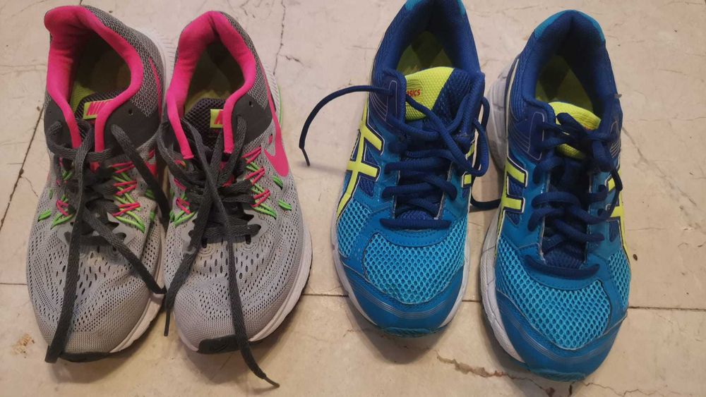 asics nike  mizuno   39 40