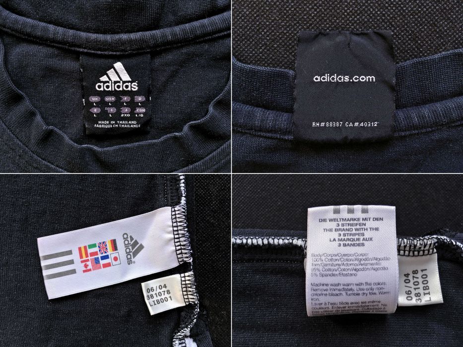 VINTAGE 2004 ADIDAS® AIBL® International Basketball League Jersey — L