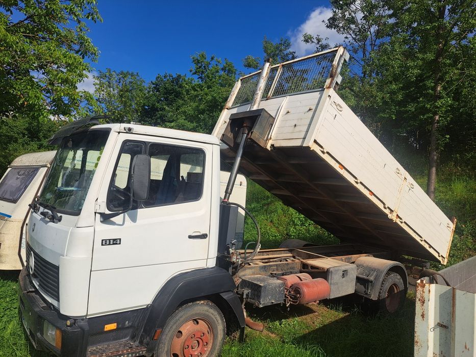 Mercedes benz 814 7.5 t basculabil