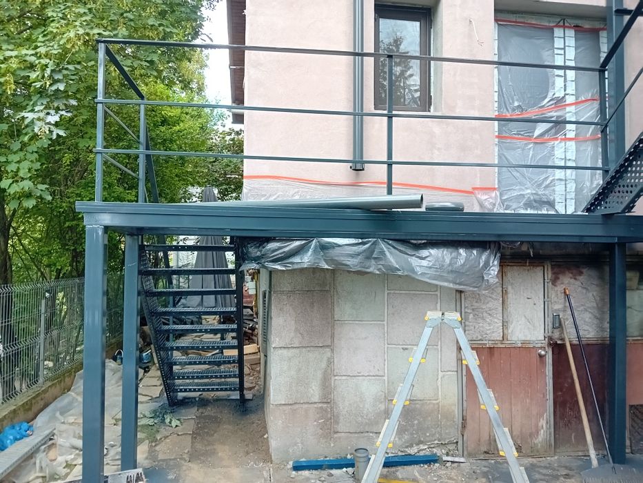 Scara metalica zincata 4mm grosime