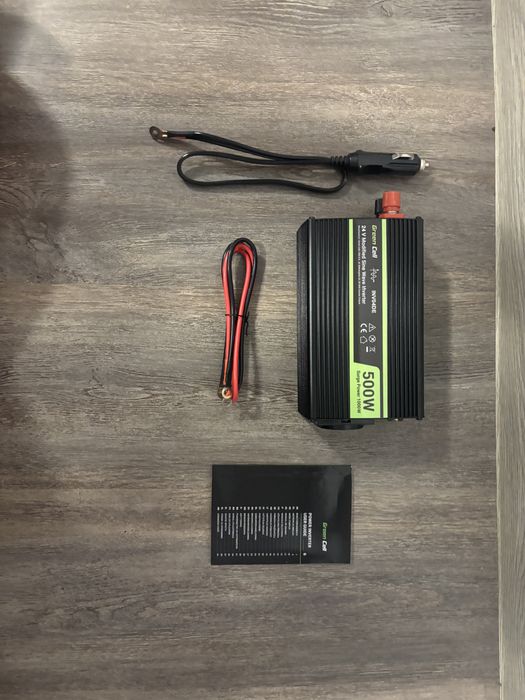 Invertor Green Cell 24V → 230V, 500W (1000W Peak)