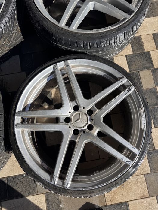 AMG  20 диски разноширокие