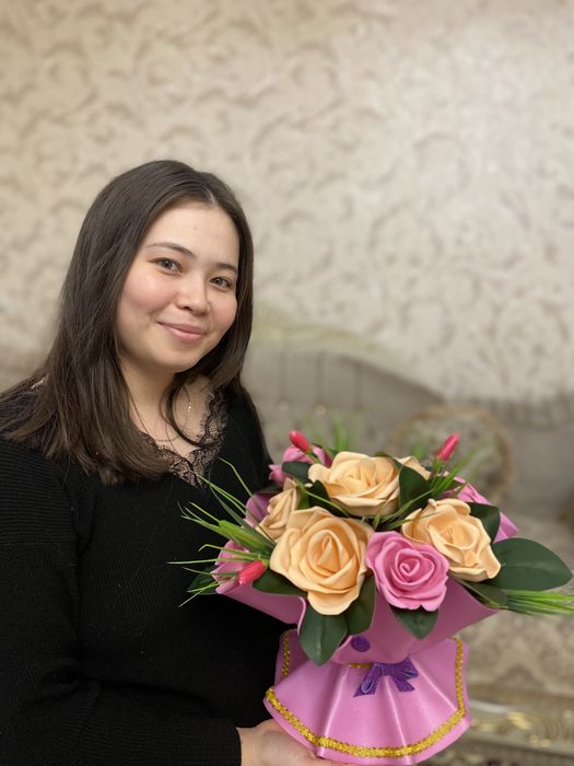 Букет светильник , подарок на 8 марта