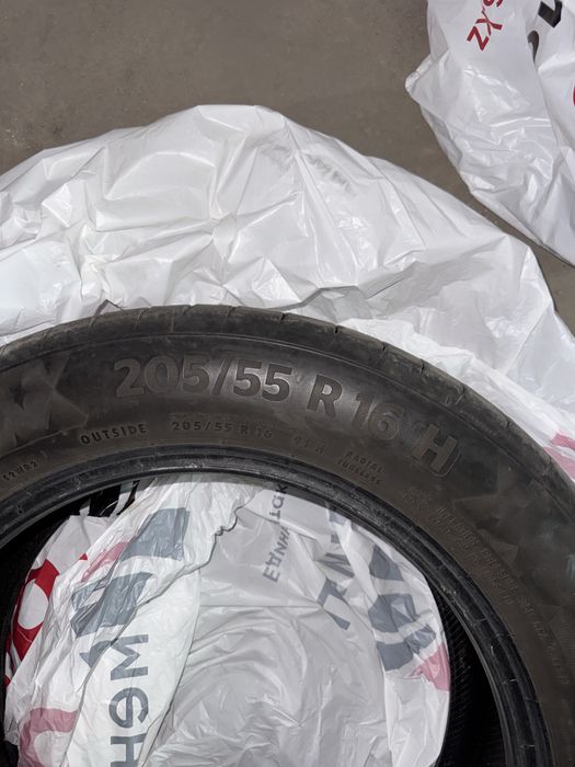 Продам 3 шины Continental 205/55 R 16