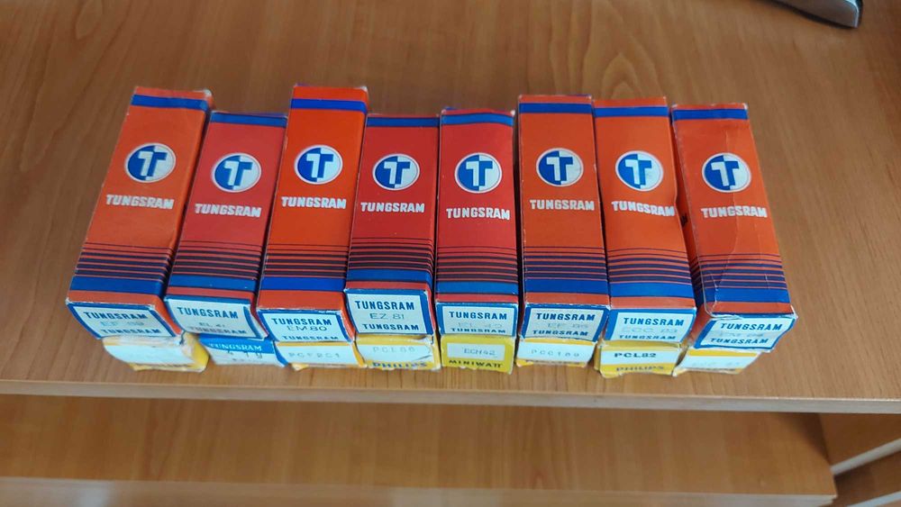 Tuburi electronice noi la 25 lei bucata