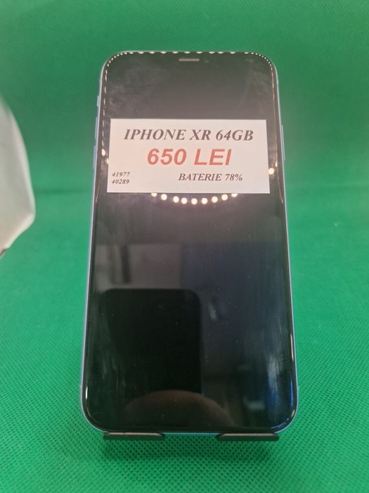Iphone XR 64GB baterie 78% Lazar Amanet Crangasi 41977/40289
