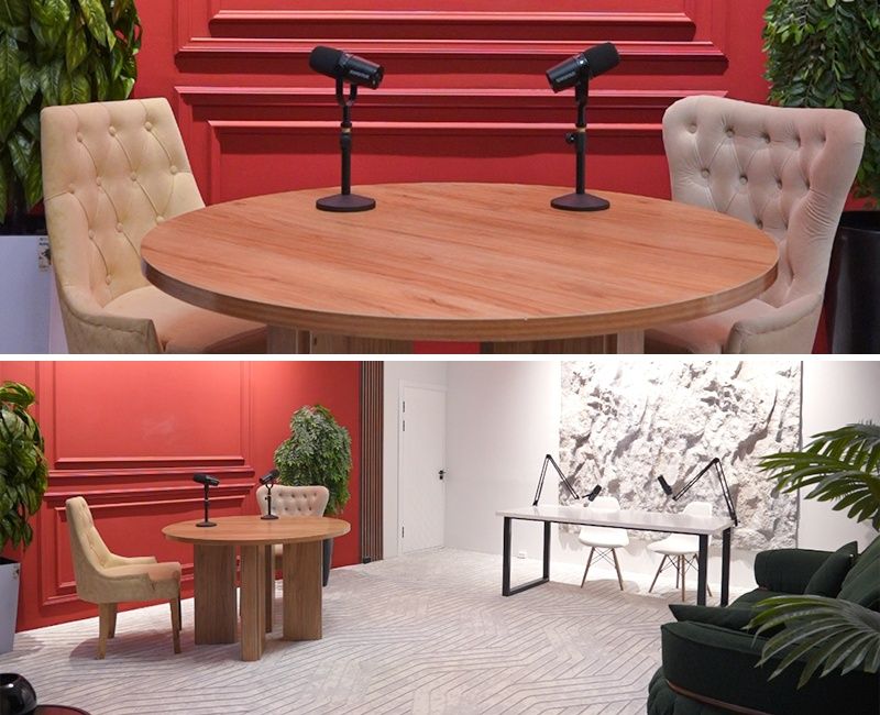 Podcast va reels studio