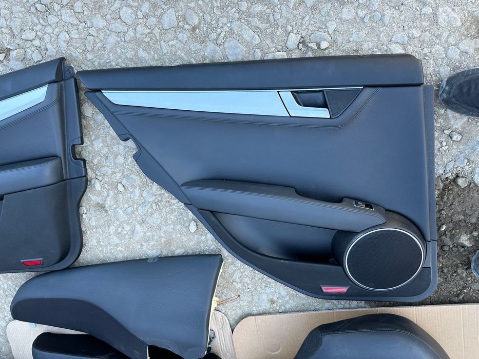 кожени седалки/кожен салон за mercedes benz w204