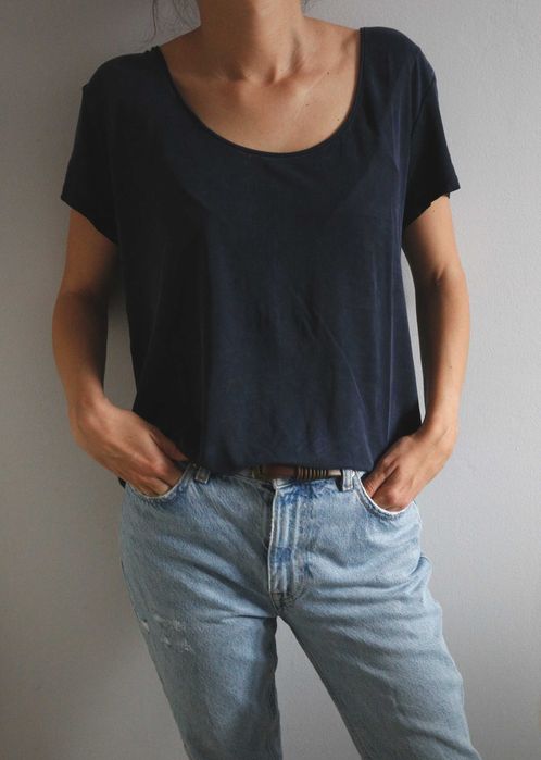 Tricou bleomarin - Massimo Dutti