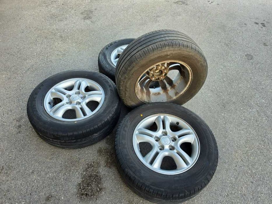 4 бр. Летни гуми 235/60 R16 с алуминиеви джанти 5x114.3 Kia Toyota Hyundai Honda