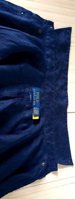 POLO Ralph Lauren Len/ Лен Slim Fit Mens Size S НОВО! ОРИГИНАЛ! Мъжка Ленена Риза.