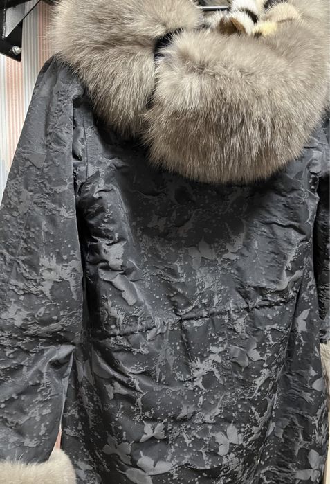 Парка , тёплая с норкой