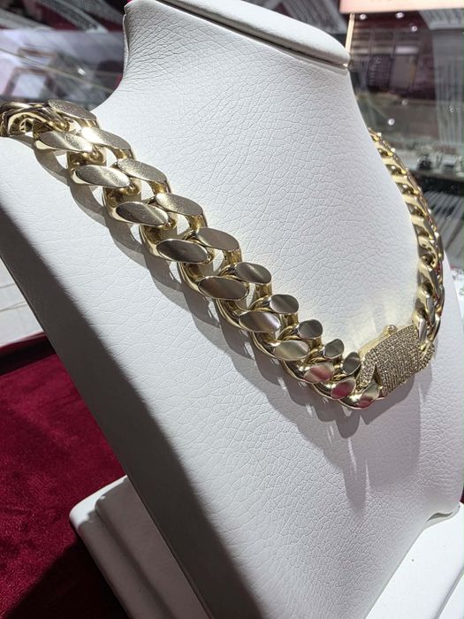 lant aur 14k cuban - Bijuterii | OLX.ro