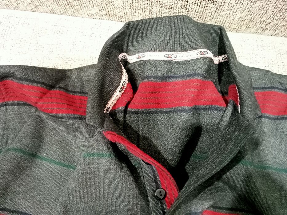 Мужское поло (лонгслив)