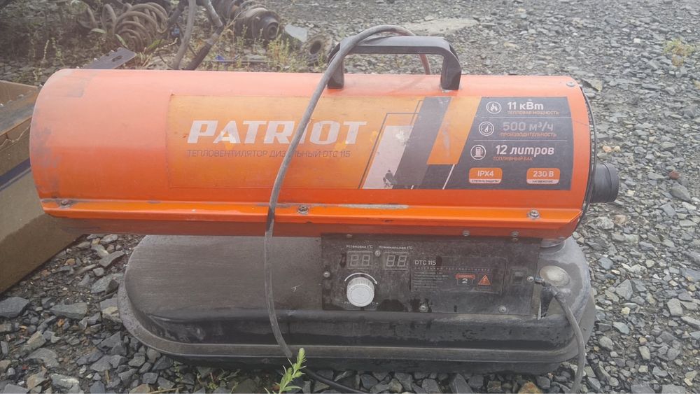 "Дизельный тепловентилятор PATRIOT DTC 115 / Дизельді пушка"