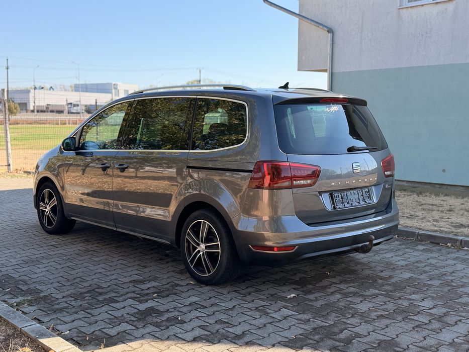 Seat Alhambra FR Line 2.0Diesel 150CP EURO6 Panoramic 7 locuri Bi-Xenon Led Parktronic Alcantara
